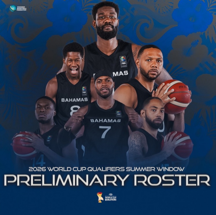 巴哈马世预赛初名单公布：艾顿、希尔德、戈登领衔四名NBA现役