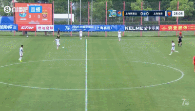 张琳芃角球头球破门 海港半场1-0领先赛更达