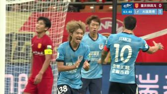 [进球视频] 吕焯毅中场带球一条龙破门！英博1-0领先
